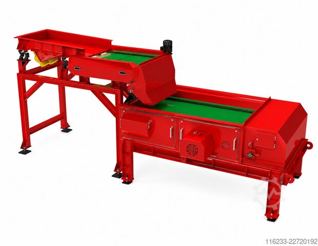 Wirbelstromabscheider WPS-1000 + Set Scrappers Recycling Technology 