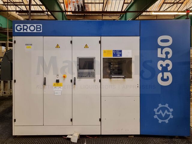 5-axis CNC universal machining center GROB-WERKE 350