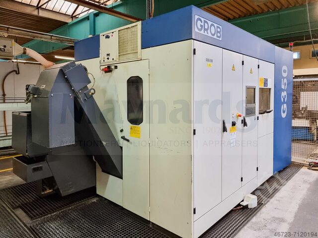 5-axis CNC universal machining center GROB-WERKE 350