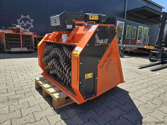 Schaufelseparatoren Wolf Technik für Baumaschinen Terra-Star TSE.103.S154