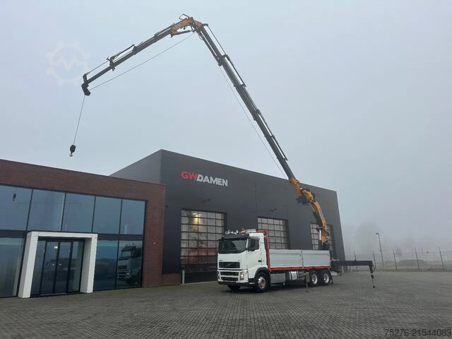 Crane truck Volvo FH 480 6x4 Effer 525/6S + Fly Jib 6S ,Winch Euro 5