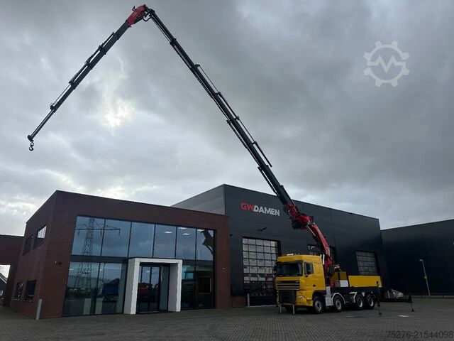 Kranwagen DAF XF 105.460 8x4 Trekker/ Bakwagen Fassi F950+Fly...