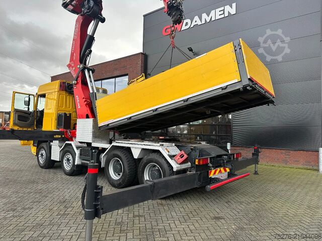 Kranwagen DAF XF 105.460 8x4 Trekker/ Bakwagen Fassi F950+Fly...
