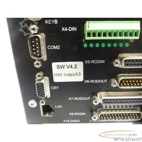 Komponente Trumpf 1255448 Industrial PC / Industrie PC SW V4.2 HW Index A3 SN: 2918