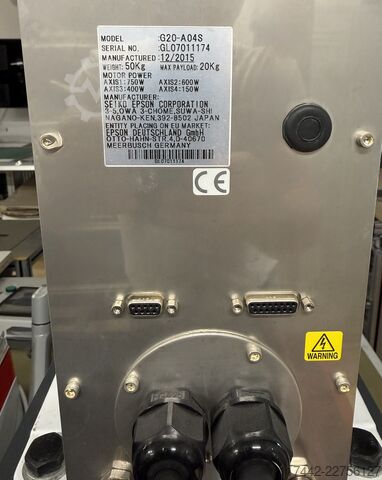 Industrial robot EPSON G20-A04s