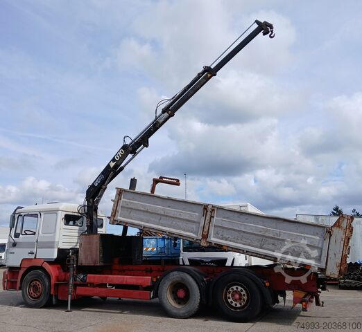 Kipper und Kran MAN 26403