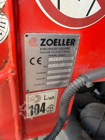 Garbage truck MERCEDES-BENZ Actros 2532 6x2 Zoeller Medium X 2EC23