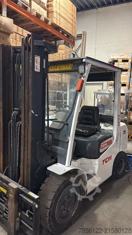 Frontstapler 2022, 3,5 Tonnen Tragkraft TCM diesel FD35T3C