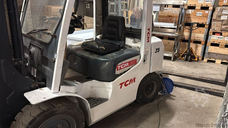 Frontstapler 2022, 3,5 Tonnen Tragkraft TCM diesel FD35T3C