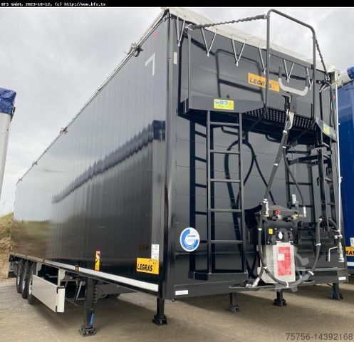 Auflieger mit Walkingfloor LEGRAS Schubboden FMA Edition BLACK-White, Schubbodenau