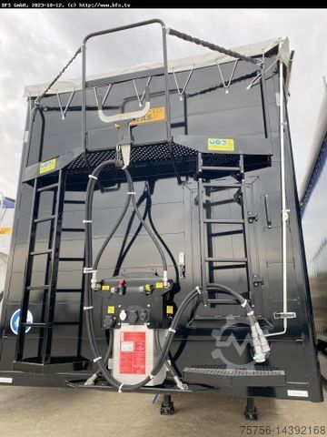 Walking floor semitrailer LEGRAS Schubboden FMA Edition BLACK-White, Schubbodenau