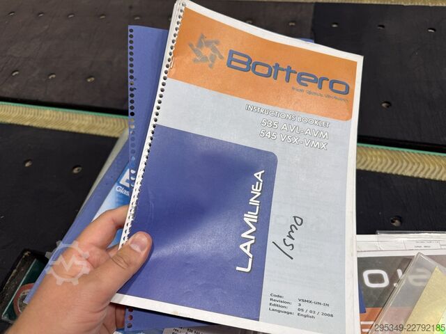 Laminated glass cutting line BOTTERO 535 AVM-46