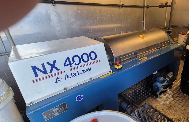 Mobile Schlammentwässerungsanlage Alfa Laval AVNX 919