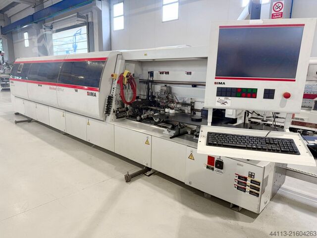 EINSEITIGE KANTENANLEIMMASCHINE (LINKS) IMA Novimat/Contour/I/G80/700/L20+