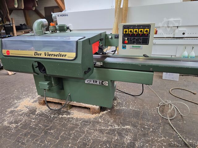 Four-sided planer guilliet 
