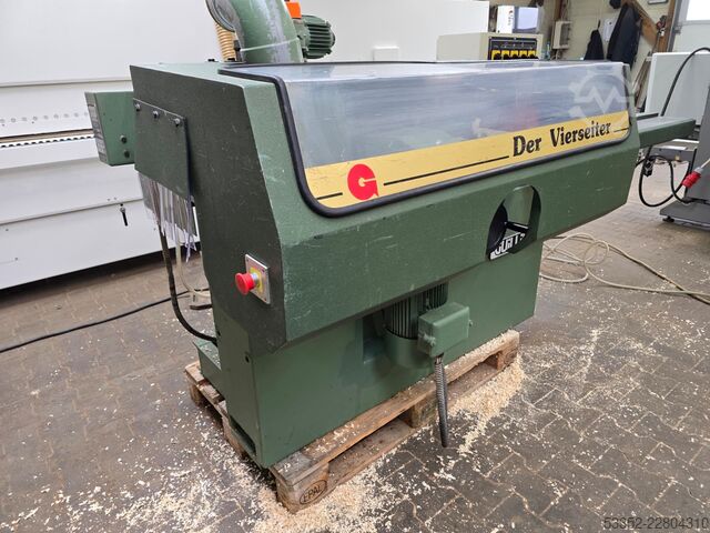 Four-sided planer guilliet 
