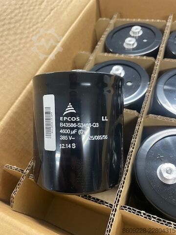Switchgear and switchboard Capacitor 4600µF 385V – 9 pcs EPCOS B43586-S3468-Q3 DC-Link