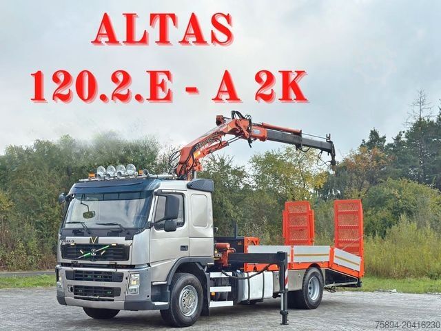 Abschleppwagen VOLVO FM 340 Abschleppwagen 6,10m*ATLAS120.2E-A2K/FUNK