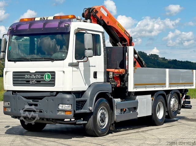 Truck mounted crane MAN TGA 26.430 * PK 23002 + FUNK/6-4H2