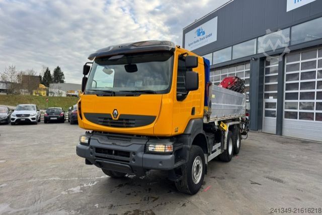 Kipper LKW RENAULT Kerax 410 6x4 HMF1820-7 **38'000KM**