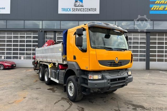Kipper LKW RENAULT Kerax 410 6x4 HMF1820-7 **38'000KM**