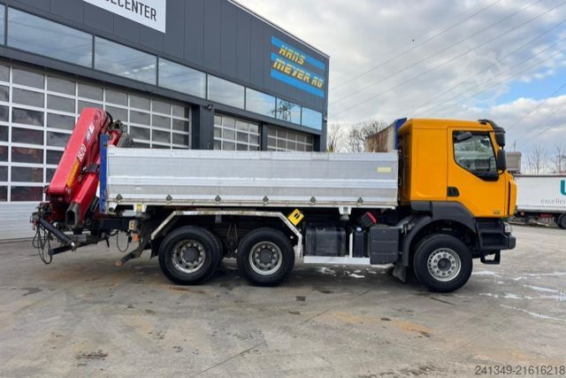 Kipper LKW RENAULT Kerax 410 6x4 HMF1820-7 **38'000KM**