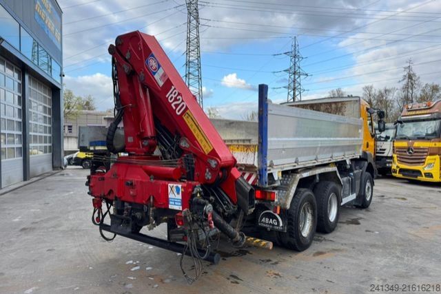 Kipper LKW RENAULT Kerax 410 6x4 HMF1820-7 **38'000KM**
