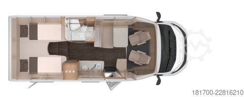 Teilintegriertes Wohnmobil Knaus L!VE TI 650 MEG Platinum Selection TraumMobil*160*Autom*L-Sitz