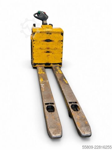 Niederhubwagen Jungheinrich ERE 225 // 2400 mm Gabeln // Initialhub // 2 weite
