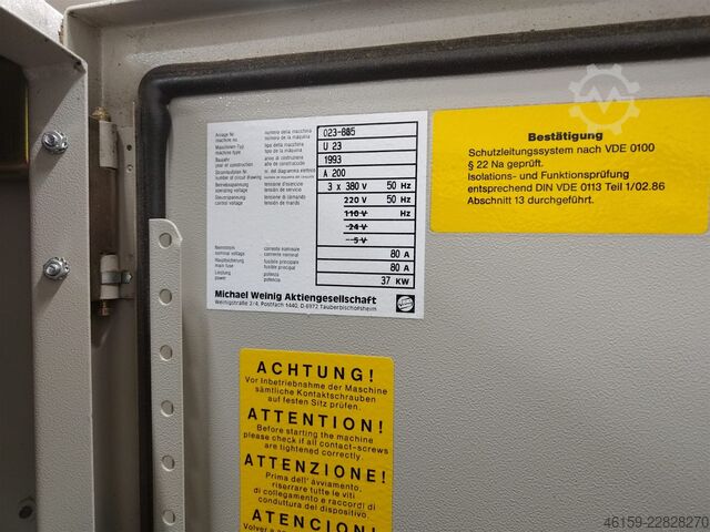 Hobel- und Kehlautomat Weinig Unimat 23  (50mm spindles)