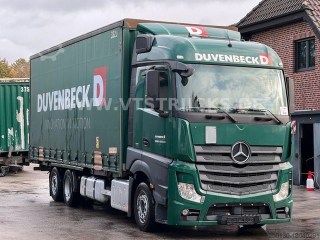 Wechselfahrgestell LKW MERCEDES-BENZ Actros 2536 Euro6 6x2 BDF + Krone Wechselbrücke