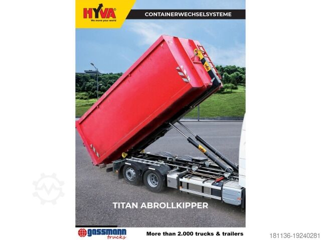 Roll-off tipper truck  T26-55-S Abrollanlage