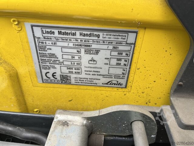Schlepper Linde P40C