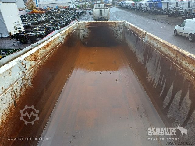 Tipper semitrailer Schmitz Cargobull Kipper Stahlrundmulde 24m³