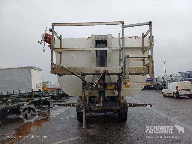 Tipper semitrailer Schmitz Cargobull Kipper Stahlrundmulde 24m³