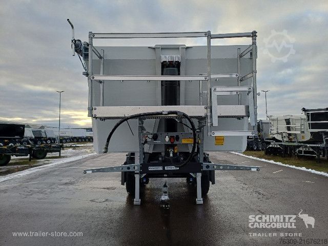 Tipper semitrailer Schmitz Cargobull Kipper Alukastenmulde Thermomulde 25m³