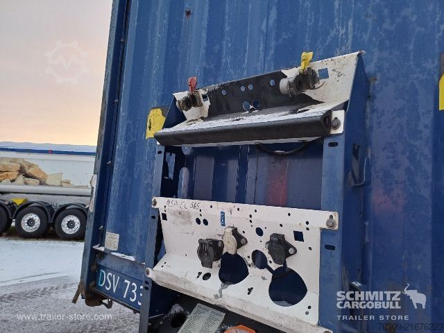 Open semitrailer with tarp Krone Curtainsider Mega