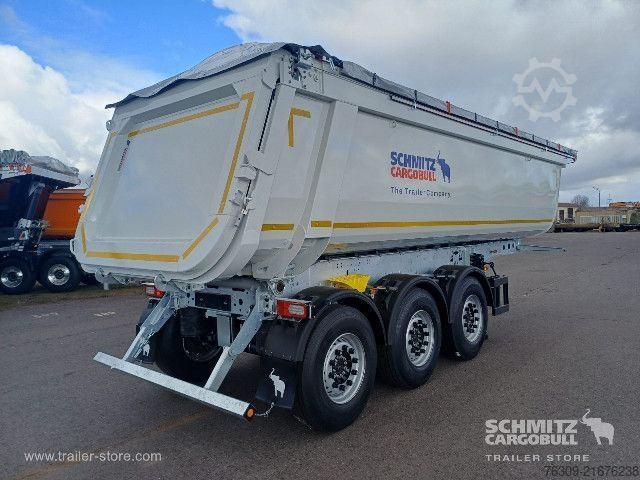 Tipper semitrailer Schmitz Cargobull Kipper Stahlrundmulde 28m³