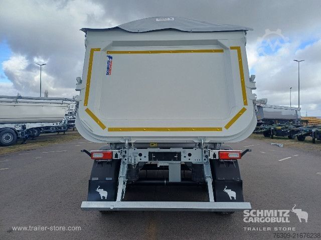Tipper semitrailer Schmitz Cargobull Kipper Stahlrundmulde 28m³