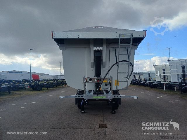 Tipper semitrailer Schmitz Cargobull Kipper Stahlrundmulde 28m³