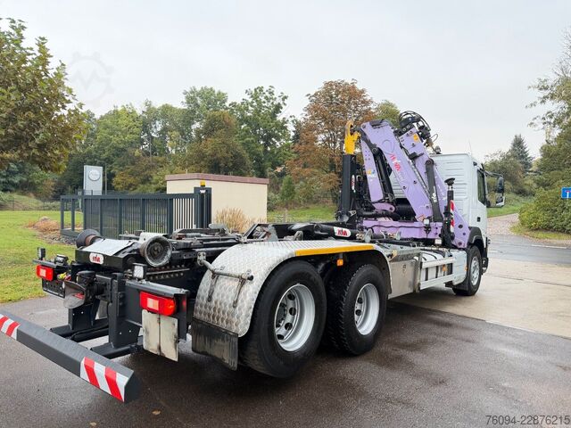 Abrollkipper VOLVO FMX 460 6x4 liftachse Abrollkipper KRAN 13m FUNK