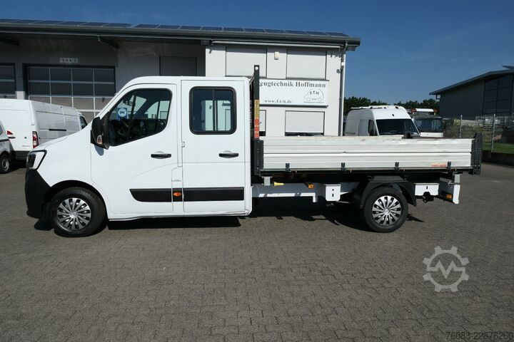 Transporter mit Kipper RENAULT Master L3 Doka 3 Seiten Kipper Klima AHK