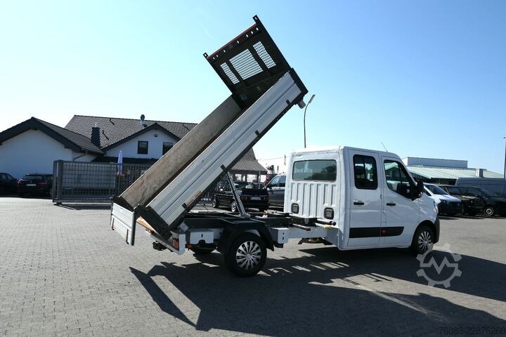 Transporter mit Kipper RENAULT Master L3 Doka 3 Seiten Kipper Klima AHK