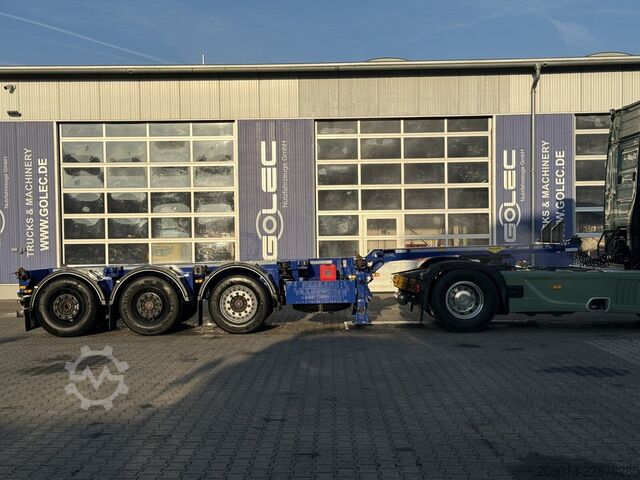 Auflieger-Wechselfahrgestell BROSHUIS MFCC-HD L2C8 Containerauflieger
