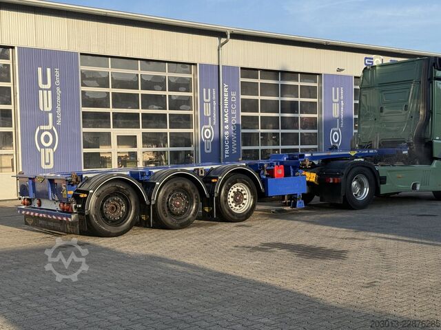 Auflieger-Wechselfahrgestell BROSHUIS MFCC-HD L2C8 Containerauflieger