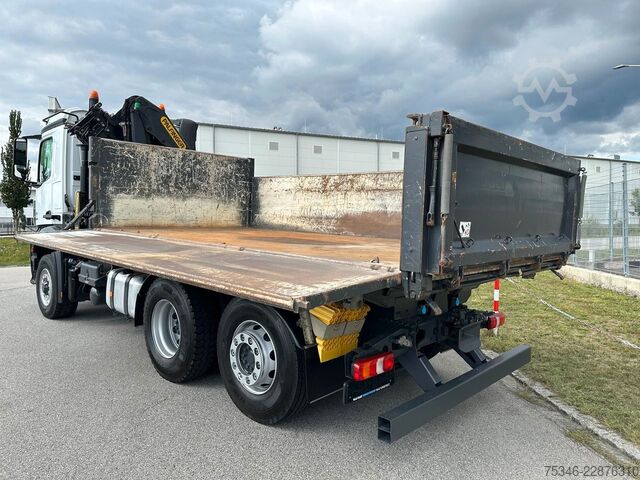 Kipper LKW MERCEDES-BENZ Arocs 2545 Kipper/Kran/6x4-4/Lenkachse/128 tkm