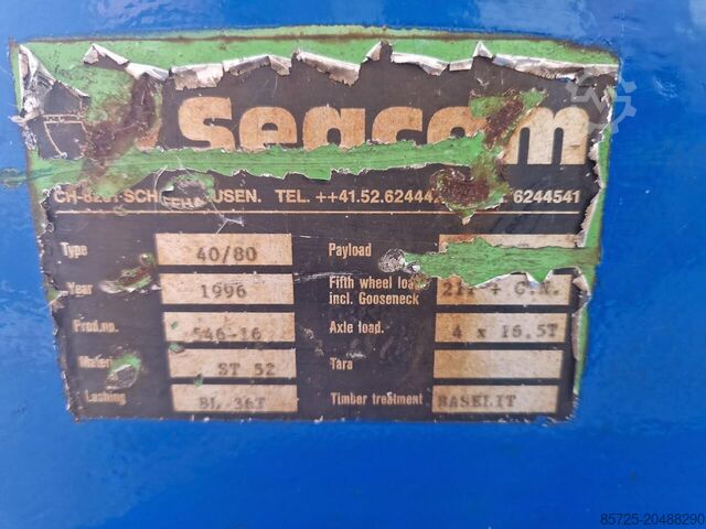 Zwaartransportwagen 80 ton Zwaartransportwagen 80 ton