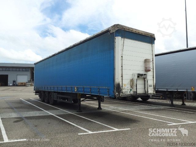 Open semitrailer with tarp Schmitz Cargobull Semitrailer Curtainsider Standard