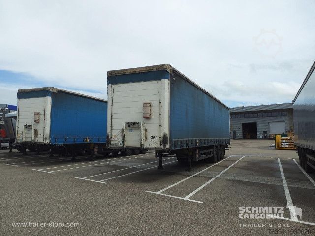 Open semitrailer with tarp Schmitz Cargobull Semitrailer Curtainsider Standard