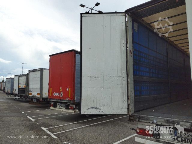 Open semitrailer with tarp Schmitz Cargobull Semitrailer Curtainsider Standard
